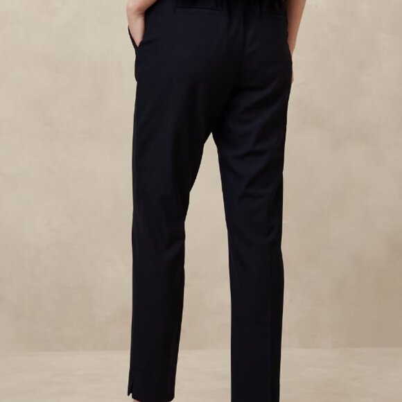 Banana Republic Hayden Tapered Pant, Black, size 16 - Picture 4 of 5